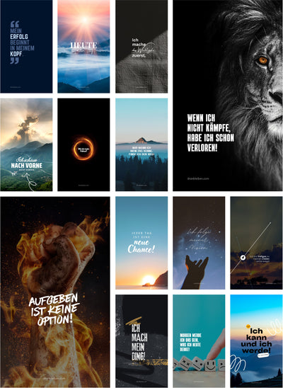 50 Smartphone-Mindset-Hintergrundmotive